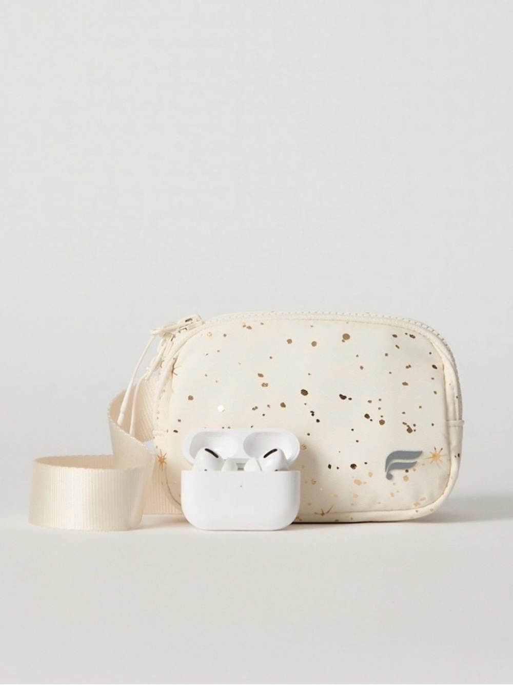 Fabletics The Belt Bag Mini in the color Bone Starry Night, NWT $44.95